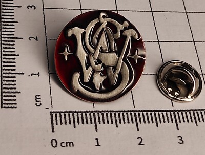 PIN/Anstecker  Smith & Wesson Logo von 1992 (Nostalgie, Vintage 90er) Bergamot