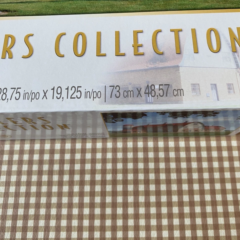 Puzzlers Collection 1000 pieces Old Farm INDIANA puzzle NEW SEALED Damaged Box - Image 2 of 4