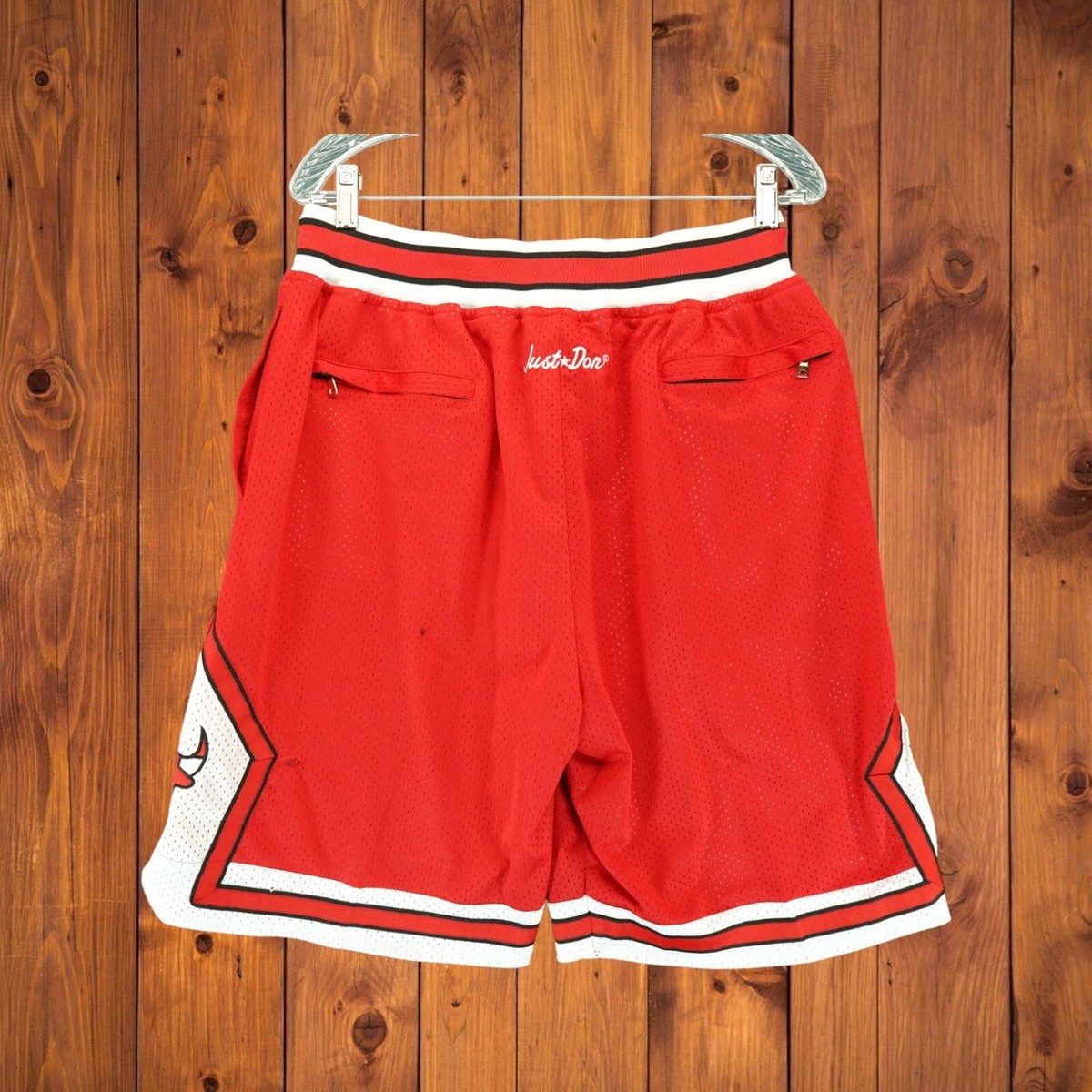 Rare Chicago Bulls Just Don Shorts 1997 1998 Size 2XL Made