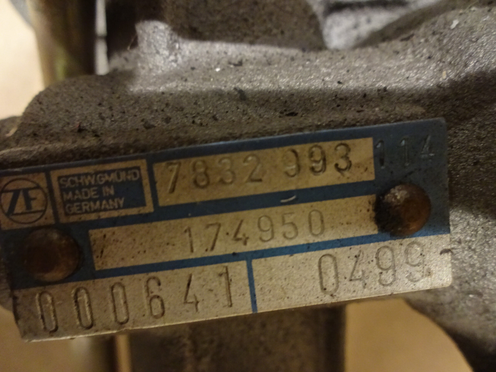 Ferrari 456 Power Steering Rack - P/N 174950