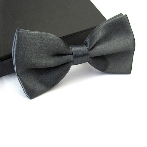 Classic Mens Womens Adjustable Bow Tie Pre Tied Plain Dickie Bowtie Wedding - Picture 101 of 101