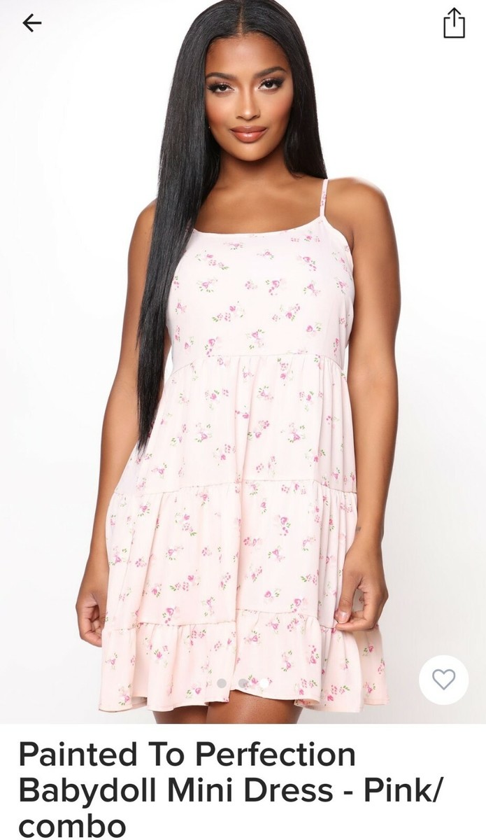 fashion nova babydoll dress Vestido Mini Audrey Babydoll - Blanco