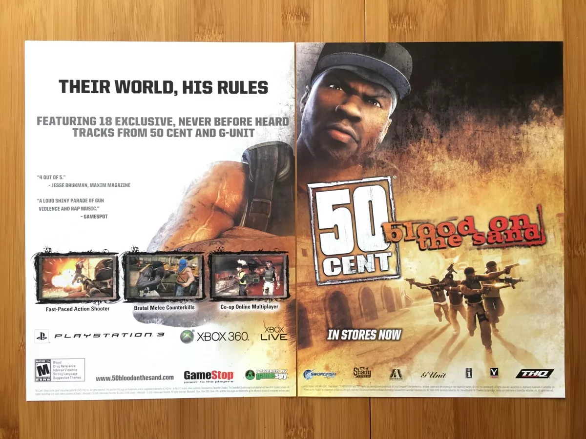 50 cent blood on sale the sand xbox 360