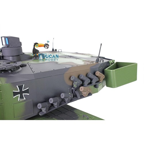 2.4G Henglong 1/16 7.0 Kunststoff Leopard2A6 RTR 3889 RC Tank Tracks - Bild 10 von 12