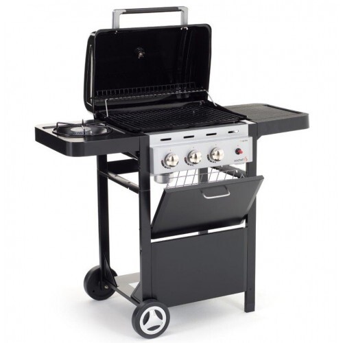 Barbecue a Gas BBQ Griglia con Coperchio Bruciatori Fornello Cottura Australiana