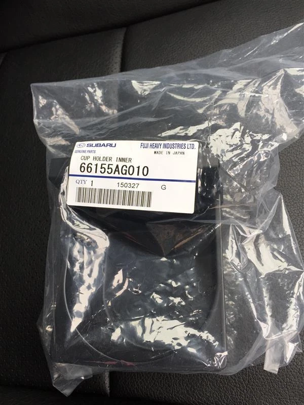 Portavasos interior genuino Subaru OEM 08-14 WRX 2008-2014 XV Crosstrek 66155AG010 Foto 2 de 3