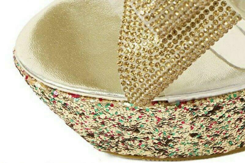 PANTOFOLA D’ORO Sandali scarpe ciabatte donna causali fiocco zeppa tacco plateau punta aperta