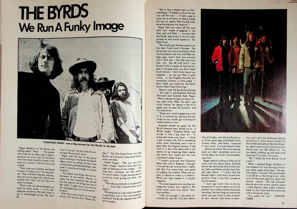 Hit Parader Oct 1971 Janis Mountain Johnny Winter Tina Turner James Brown Poco - Image 4 of 4