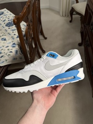 Nike Air Max 90/1 White Laser Blue 2018 AJ7695-104 Mens 13 Brand
