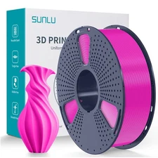 SUNLU Fuchsia PLA 3D Printer Filament 1.75mm PLA 1KG Spool For FDM 3D Printers