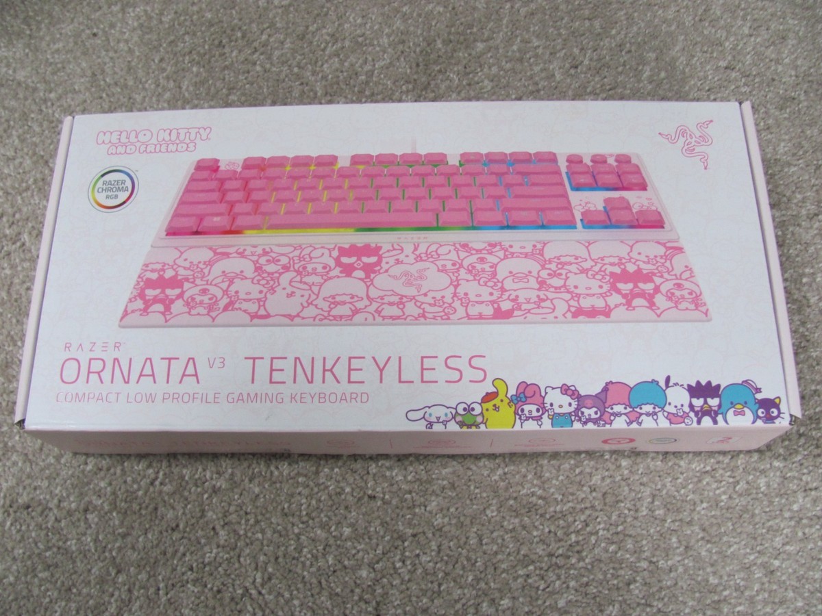 Razer Ornata V3 Tenkeyless Compact Low Profile Gaming Keyboard