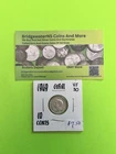 1949 Canadian 10c Dime .8 Silver George VI  AG  HIGHER GRADE.  TRENDING AT $6.50