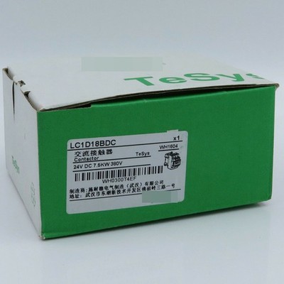 Neu Schneider LC1D18BDC 24VDC PLC-Schütz Kostenloser Versand
