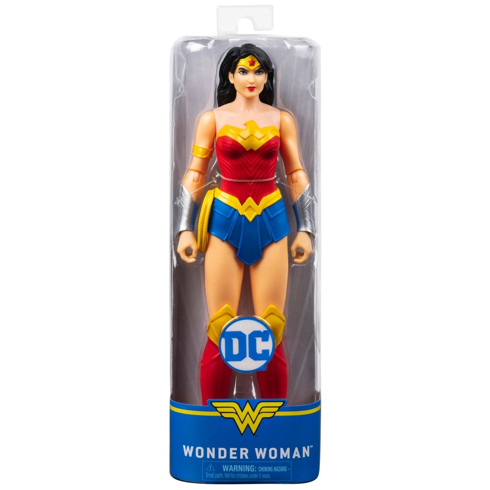 Figura de acción de la Mujer Maravilla de 12 pulgadas de DC Comics - Juguetes para niños y niñas Foto 2 de 4