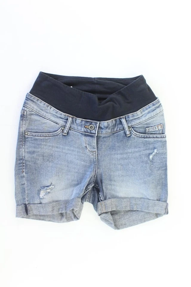 ✨ H&M Umstandsmode für Damen Gr. 34, XS blau aus Baumwolle ✨ - Bild 3 von 4