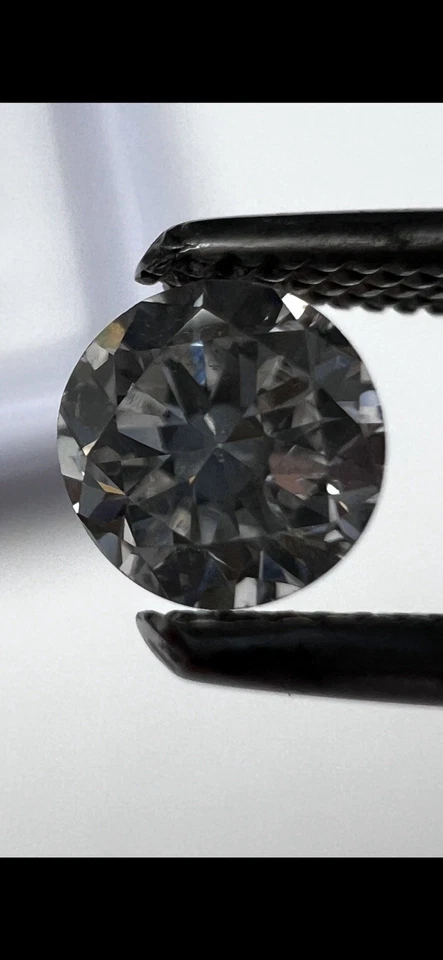 Round Brilliant .280ct VS2 E-F Color Loose Natural Earth Mined Colorless Diamond - Image 3 of 3