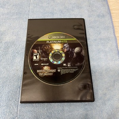 Mortal Kombat vs DC Universe Xbox 360 Platinum Hits Disc Only