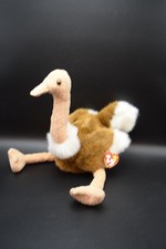 1999 Ty Beanie Buddy Stretch the Ostrich 13" Large Plush NWT
