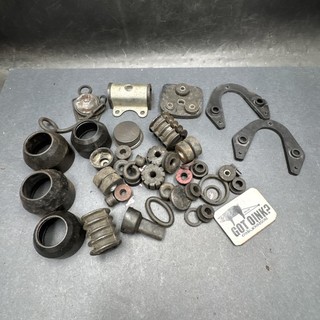 Dragbike KZ Z1 73 80 Lot of Misc OEM Rubbers & Hardware Vintage 900 Z1R Kawasaki