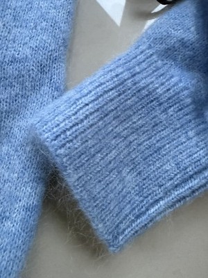 H&M PULLOVER PREMIUM BLEND S (36/38) MOHAIRMIX OVERSIZE