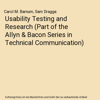 Usability Testing and Research 