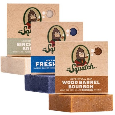Cold Process Men s Body Soap - Natural Oils, 3-Pack Gift Set