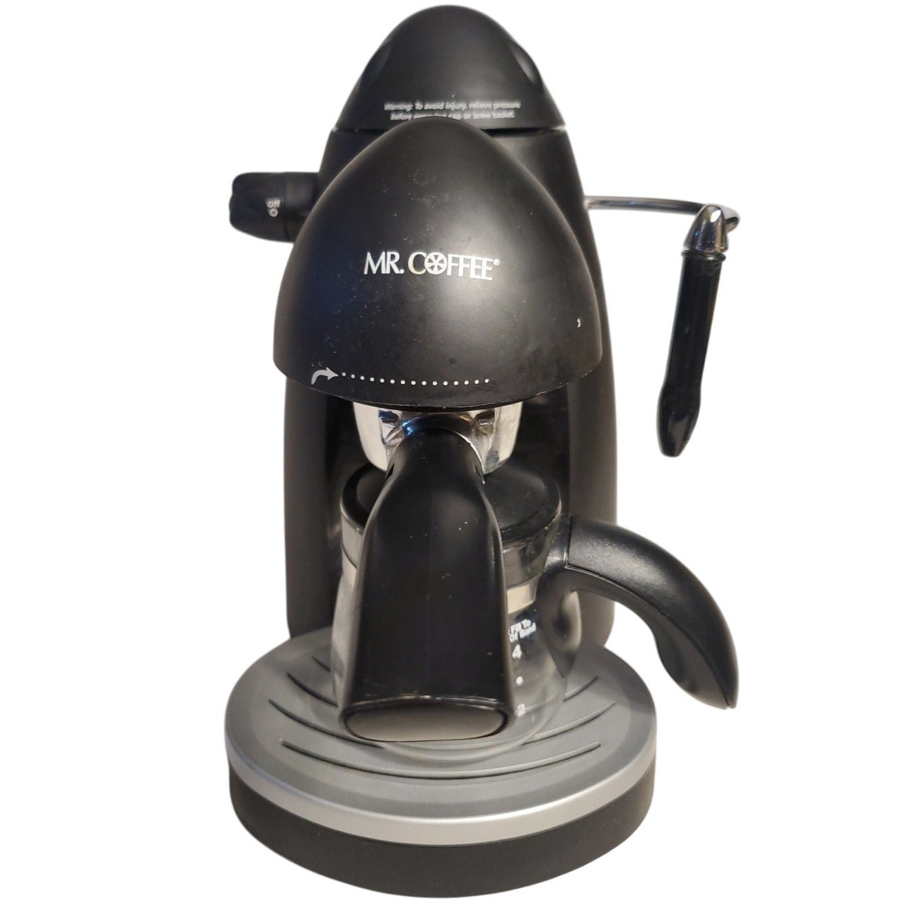 4-shot Steamer Frother Complete