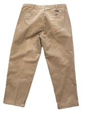 Vintage Ralph Lauren Chaps Corduroy Pants Trousers Khaki Men  s Size 40 x 32