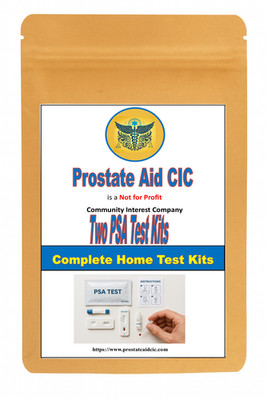 Prostata Hilfe CIC, zwei PSA Heimtest-Kits klinisch zertifiziert Schnell-Gesundheitscheck