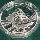 2003 Canadian Proof Silver Dollar "100 Anniversary Of The Cobalt Strike" In OGP!