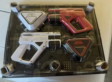 Fao Swartz Two Player Electronic Laser Tag 2 Laser Shooters 2 Chest Vests