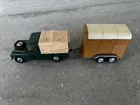 Vintage Corgi Toys No 438 Land Rover 109WB with Canopy & Rice Pony Trailer