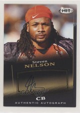 2015 Sage Hit Auto Black Steven Nelson #A112 Auto 0q3