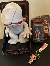 Stranger Things Demogorgon 12 Plush Eleven Action Figure Keychain READ