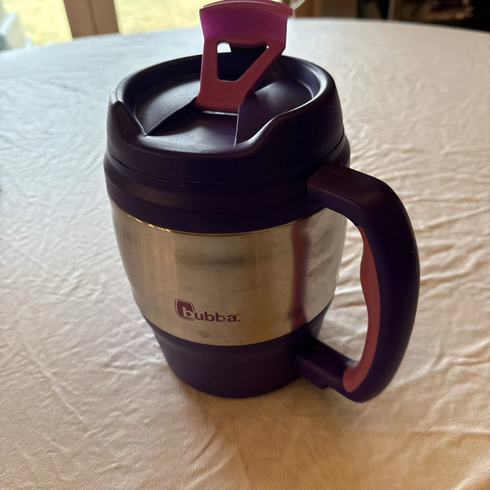 Bubba Keg 52oz Insulated Travel Mug Purple/Pink Stainless Steel W/Bottle Opener - Imagem 3 de 4