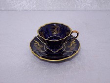 Tazza Da Caffè Mokka Espressotasse Bari - Vintage - In Cobalto Reale
