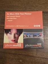 MGI PhotoSuite Version 4.0 AND MGI PhotoVista Version 2.0 Vintage 2001 