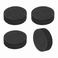 4 Pcs Single Sided Speaker Isolation Feet Pads, 20mmx5mm Foam Base Pad, Black