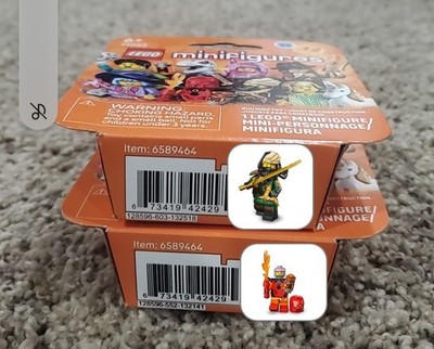 LEGO Series 29 Bionicle Cosplayer Toa Tahu and Mysterious Ronin Lloyd CMF NEW