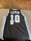 Dennis Rodman Signed Autograph San Antonio Spurs Basketball Jersey (Beckett COA)
