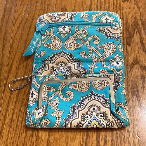 Vera Bradley Taxi Wallet Totally Turquoise NWOT - Picture 3 of 7