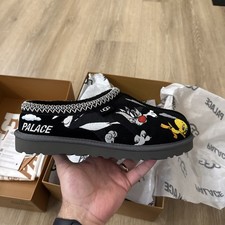 Ugg x Palace x Looney Tunes - Tasman Slipper Black - UK8 (US9) New✅