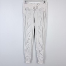 Lululemon Dance Studio Mid-Rise Full Length Jogger Pants Womens 4 Light Ivory