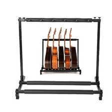 Guitar Storage Rack Stand for Multiple Electric Bass Guitars (3/5/7/9 Way)