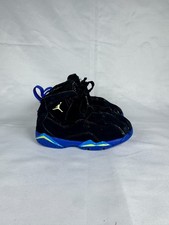 Air Jordan True Flight 343797-074 Toddler US 7 Sneaker Black Basketball Shoes