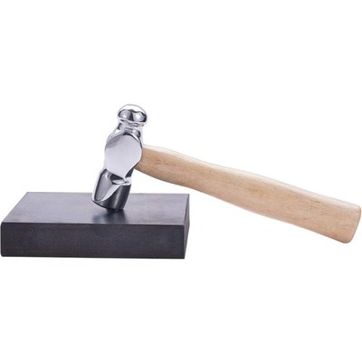 Schmuck Mini Hammer Eisenkopf Kugel Pein Hammer Holzgriff für DIY Handwerk