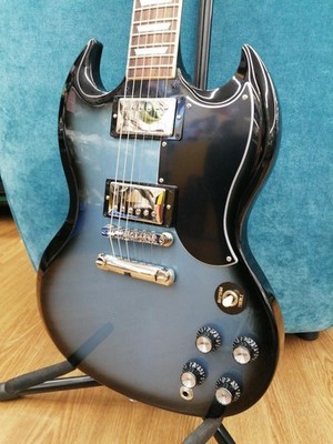 [Gibson] SG 1961 Pelham Blue Burst Made in USA 2022 Solid Body E-Gitarre