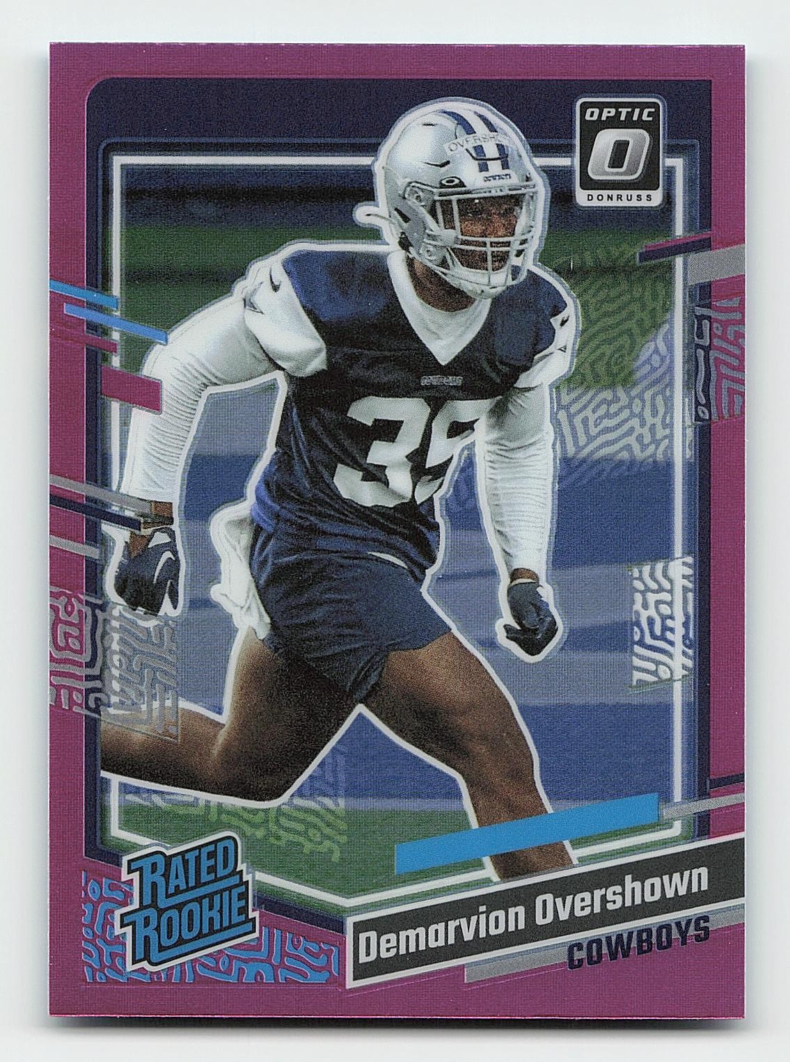 DeMarvion Overshown Panini Donruss #323 Optic Preview-Pink