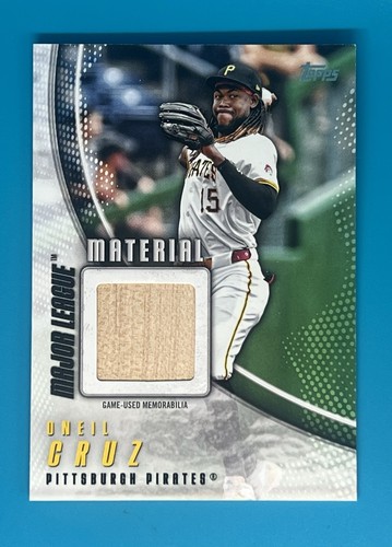 2025 Topps Series 1 - Major League Material #MLM-OC (MEM) Oneil Cruz Pirates