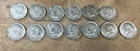 New ListingLot Of 13 - 1965 And 1969 Kennedy Half Dollar